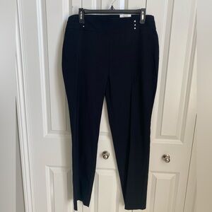 JM Collection Black Straight Leg Pants